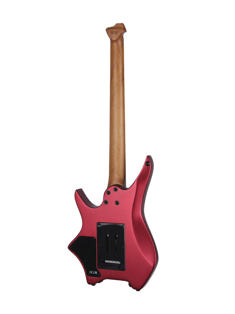 HILS HN4 Headless Electric Guitar - Satin Ruby Red