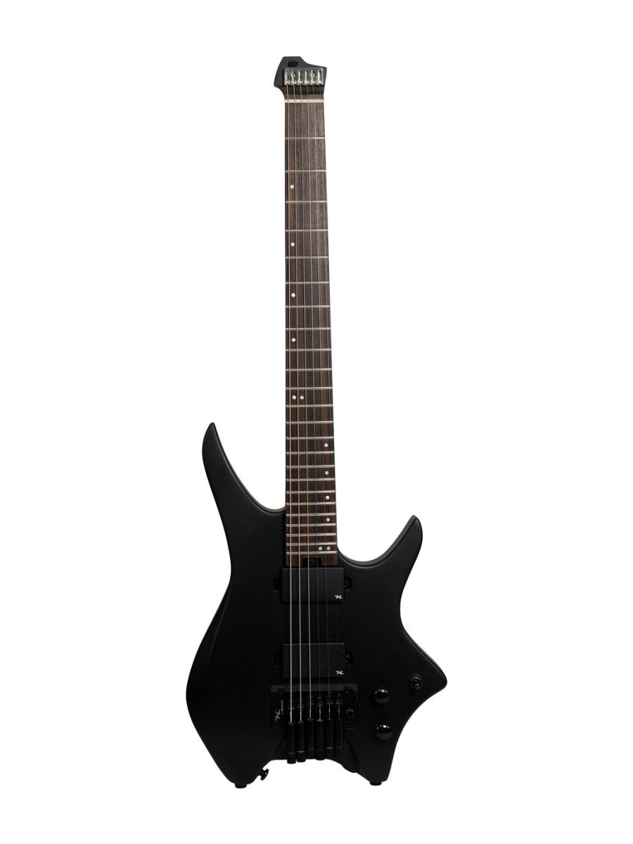 HILS HN5 Headless Electric Guitar - Satin Black