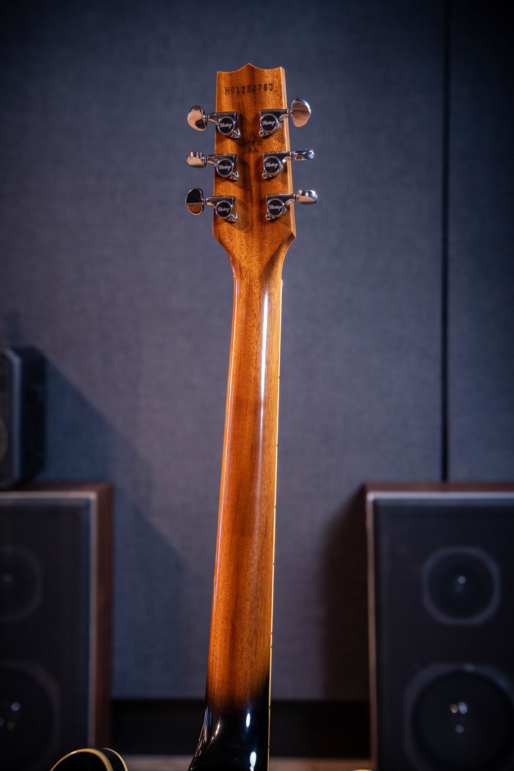 Heritage Custom Shop Factory Special H-535 Electric Guitar w/60s Neck + Bigsby - Sepia Burst