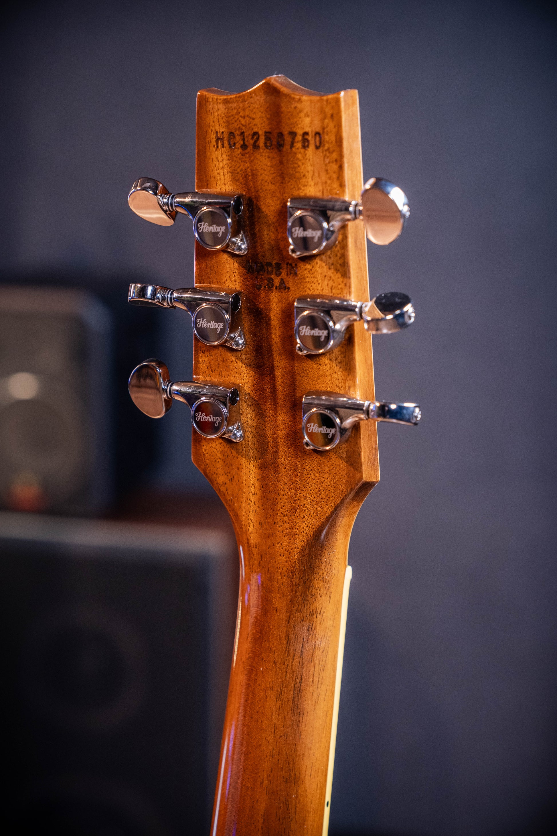 Heritage Custom Shop Factory Special H-535 Electric Guitar w/60s Neck + Bigsby - Sepia Burst