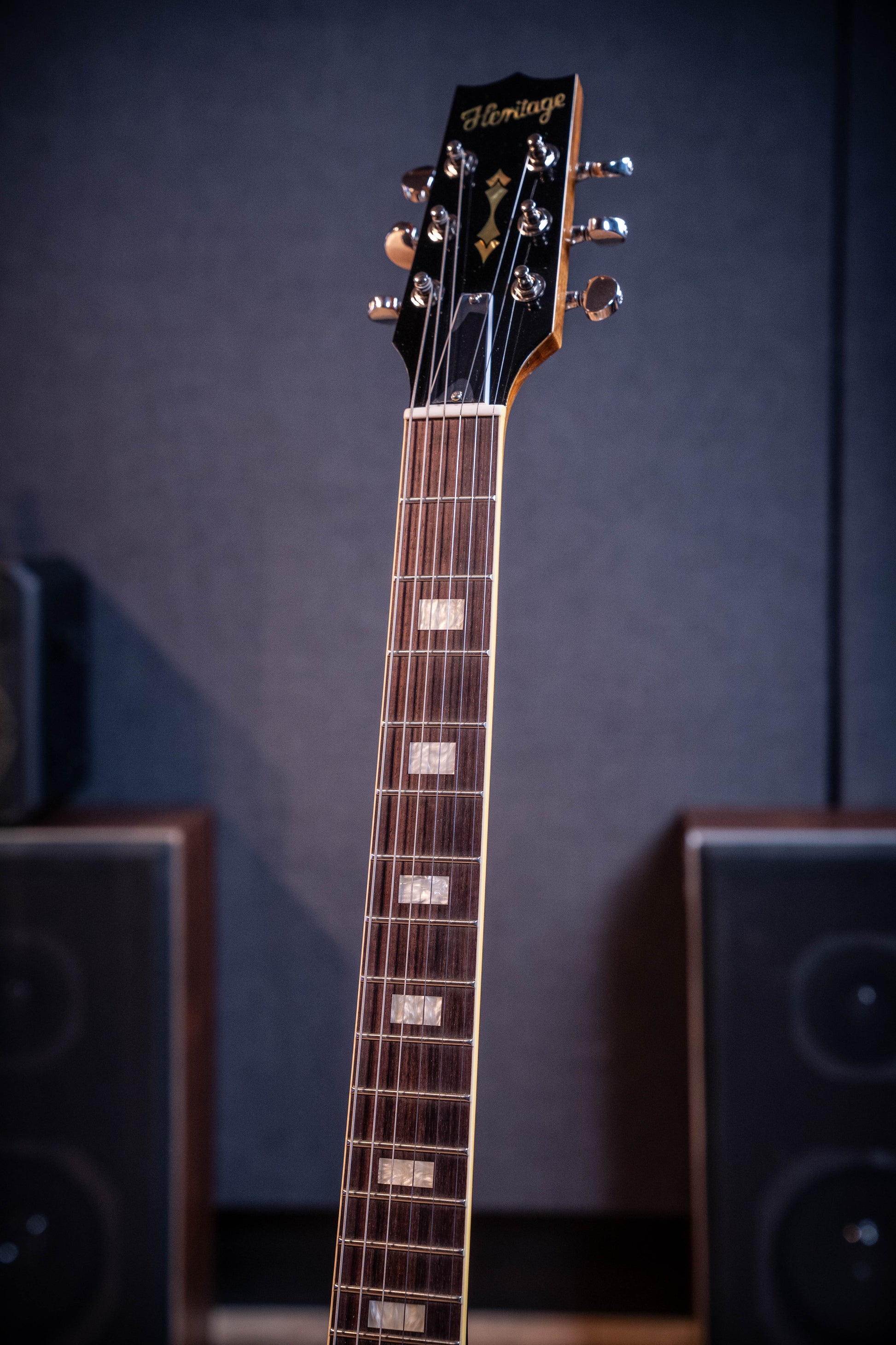 Heritage Custom Shop Factory Special H-535 Electric Guitar w/60s Neck + Bigsby - Sepia Burst