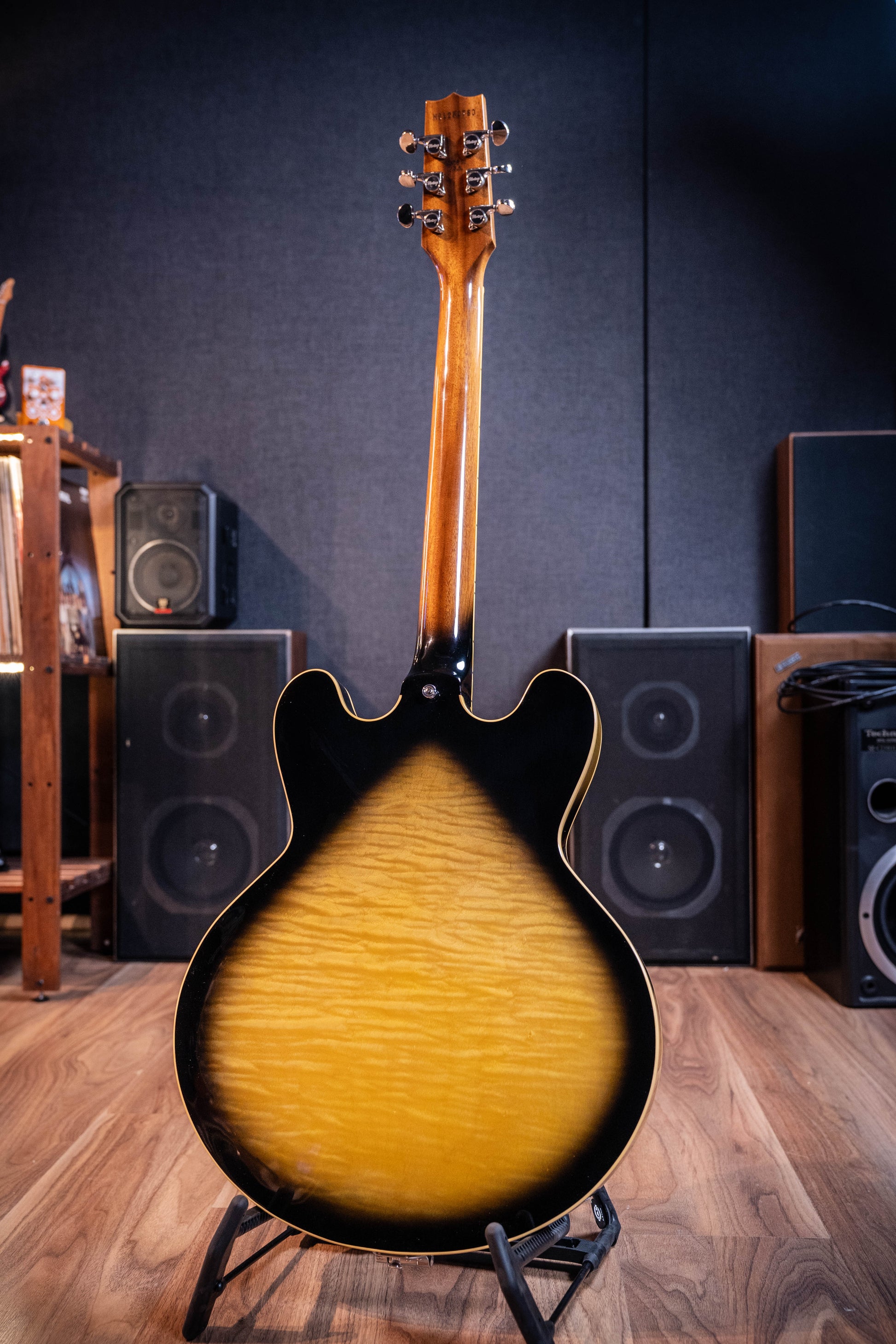 Heritage Custom Shop Factory Special H-535 Electric Guitar w/60s Neck + Bigsby - Sepia Burst