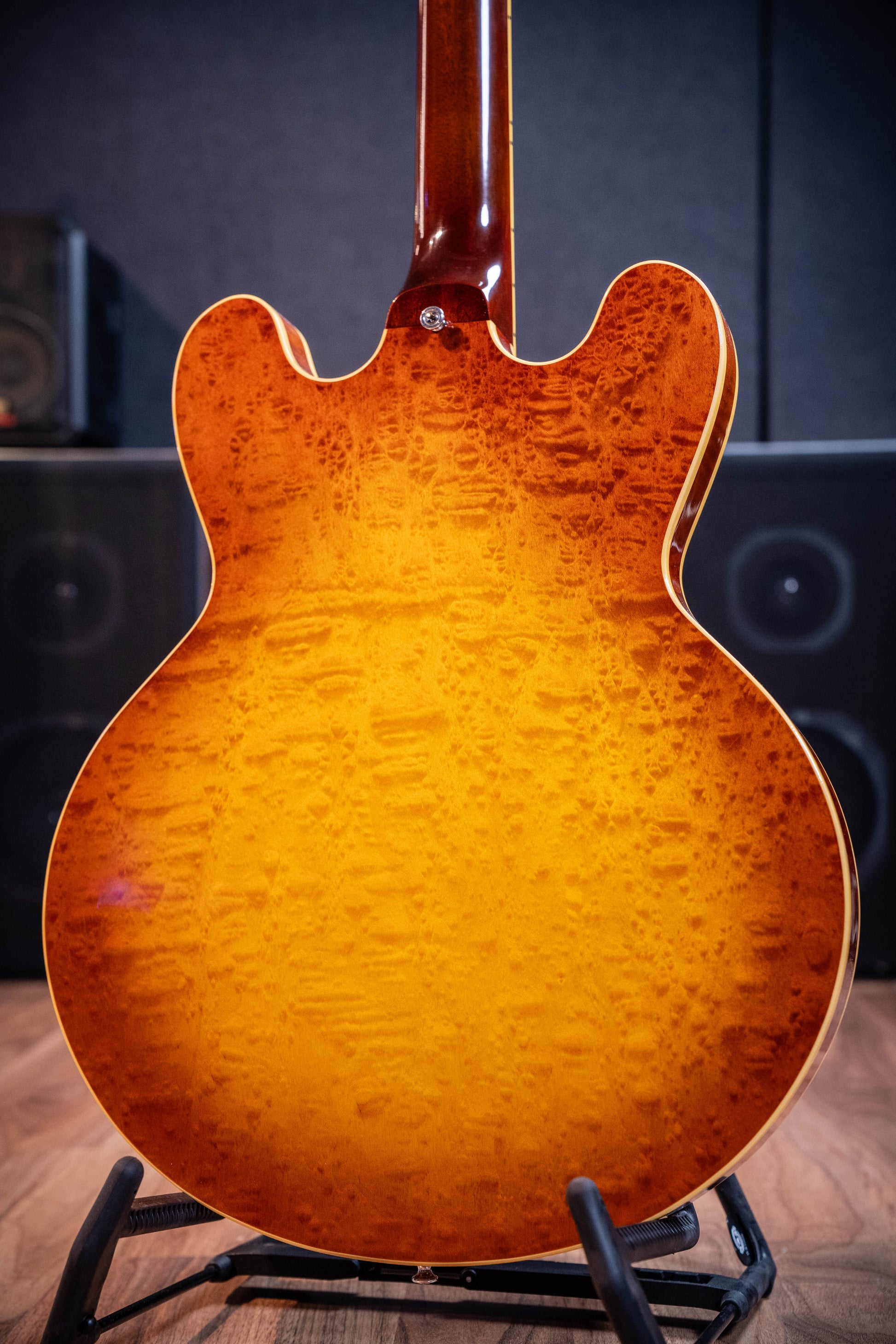 Heritage Custom Shop Core H-535 Blistered Maple Electric Guitar w/Case - Almond Sunburst