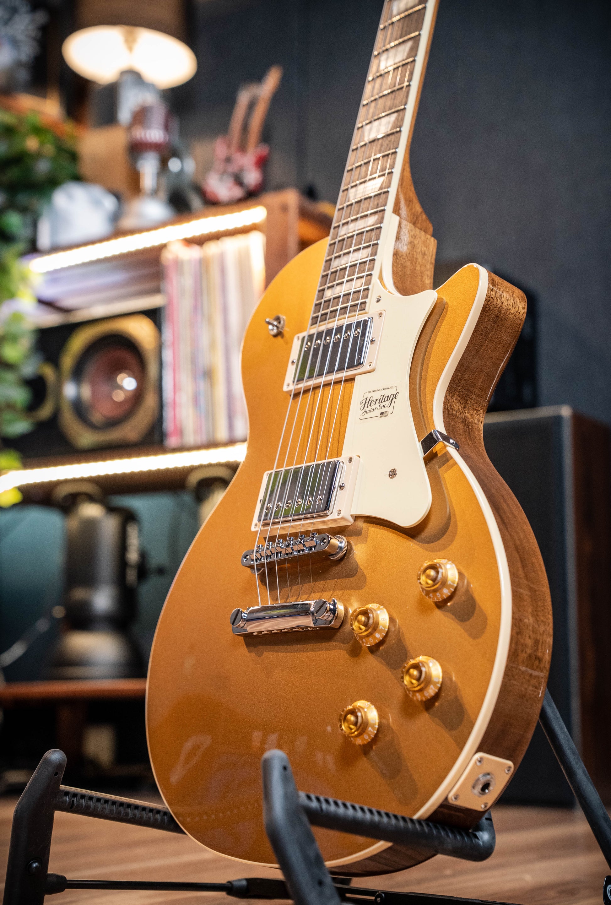 Heritage Standard II Collection H-150 Electric Guitar w/Case - Gold Top - Factory Special