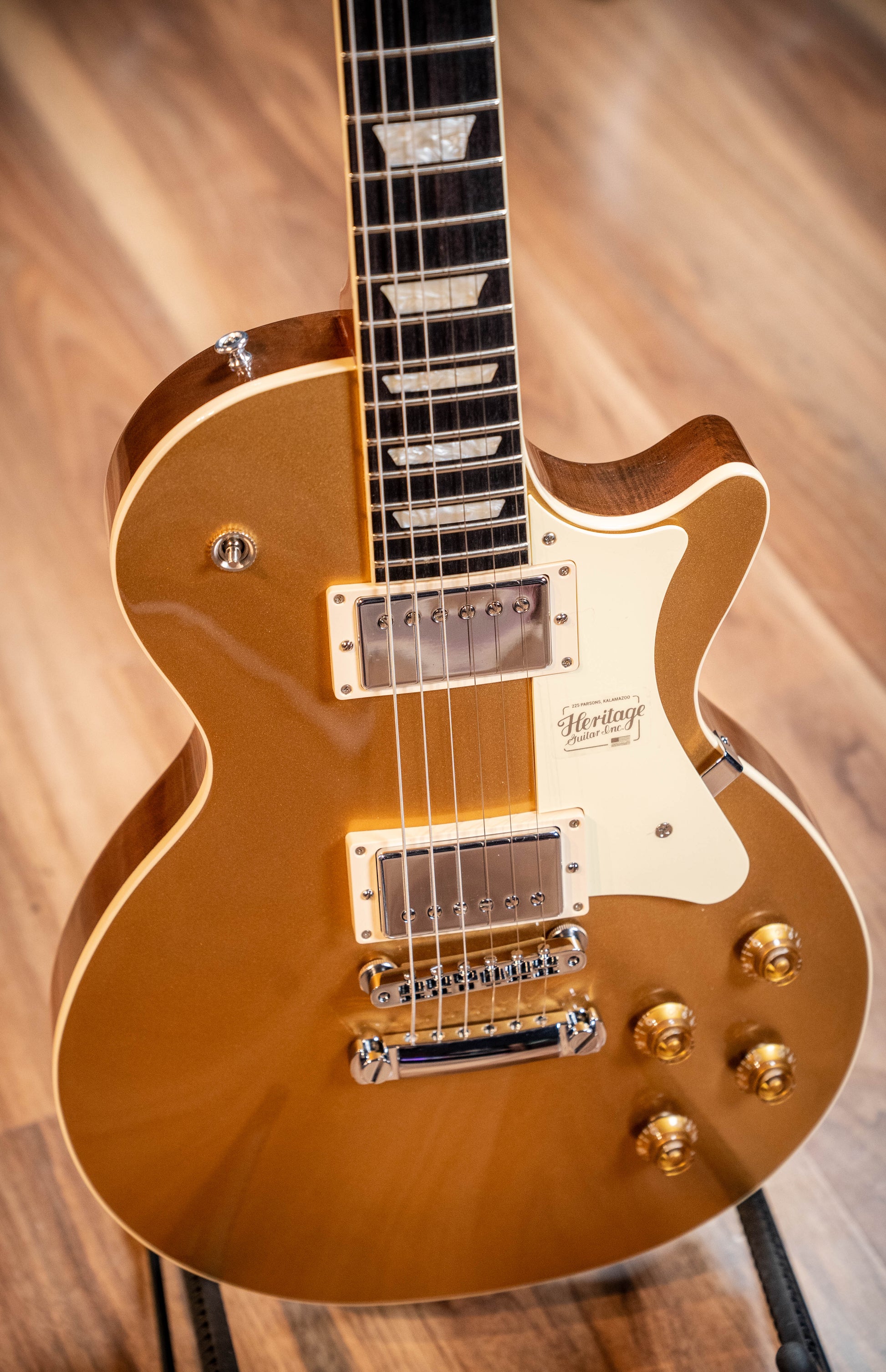 Heritage Standard II Collection H-150 Electric Guitar w/Case - Gold Top - Factory Special