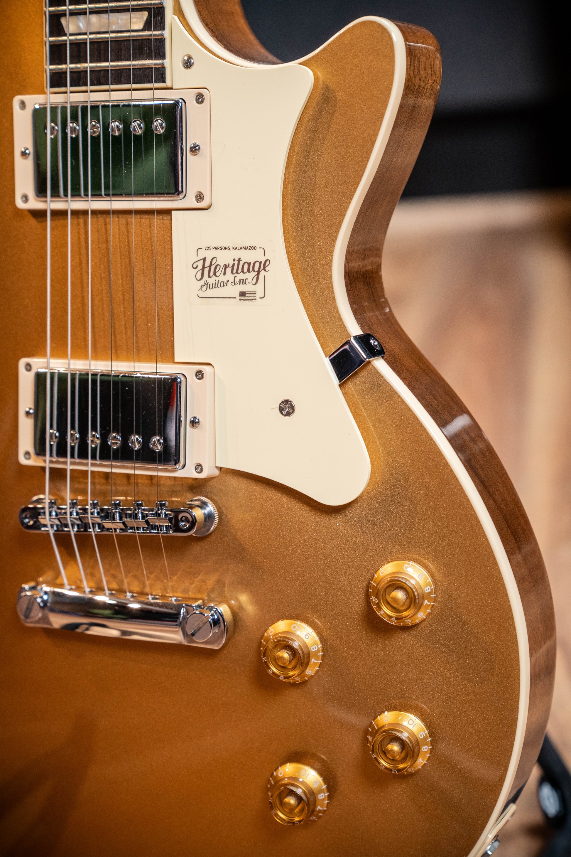 Heritage Standard II Collection H-150 Electric Guitar w/Case - Gold Top - Factory Special