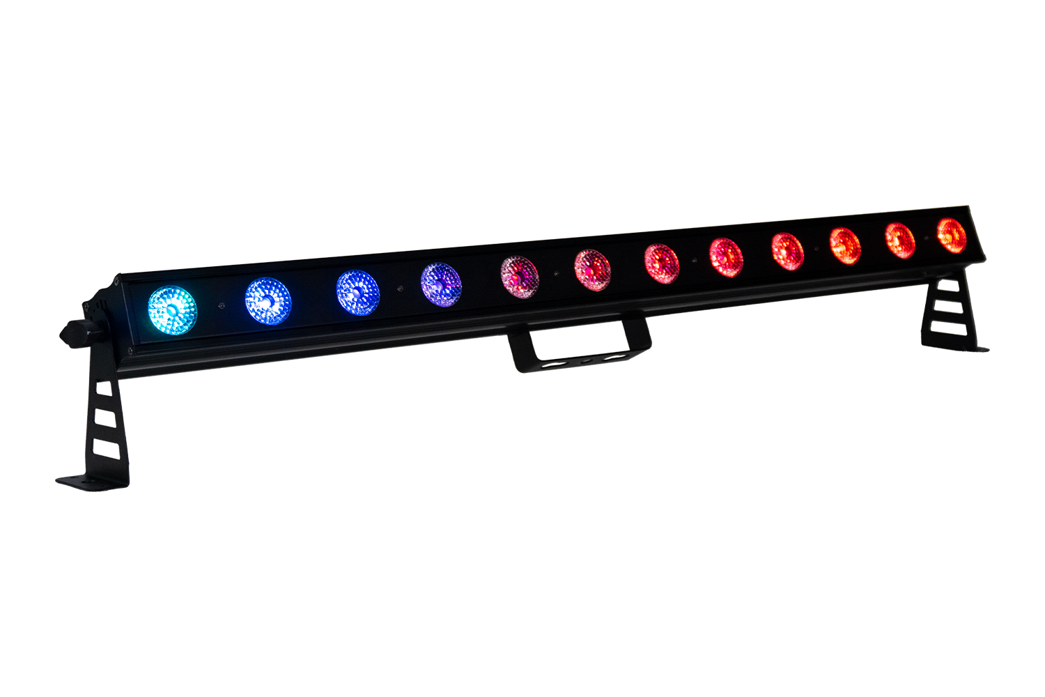 Event Lighting PIXBAR12X12 - 12x 12 W RGBWAU Pixel Control Bar (Black)