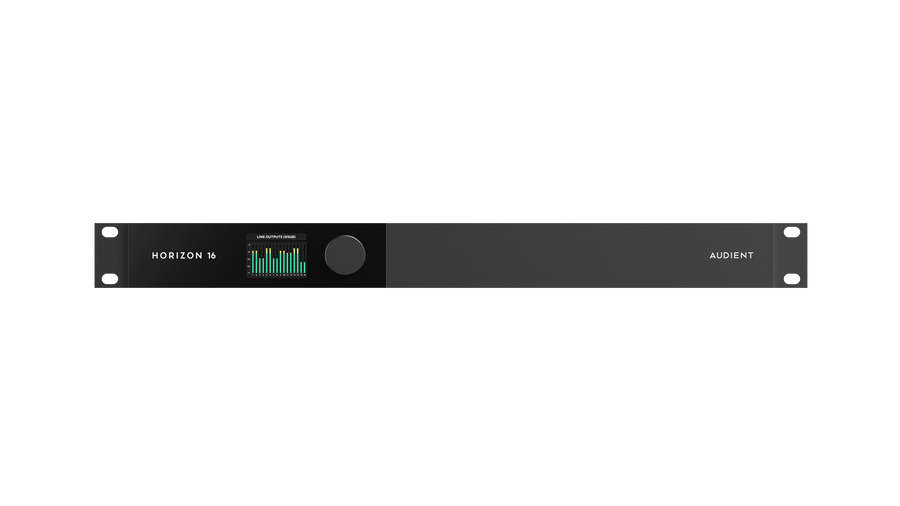 Audient Horizon 16 34-in / 34-out Thunderbolt 3 Interface w/ 16 channels of analogue line I/O