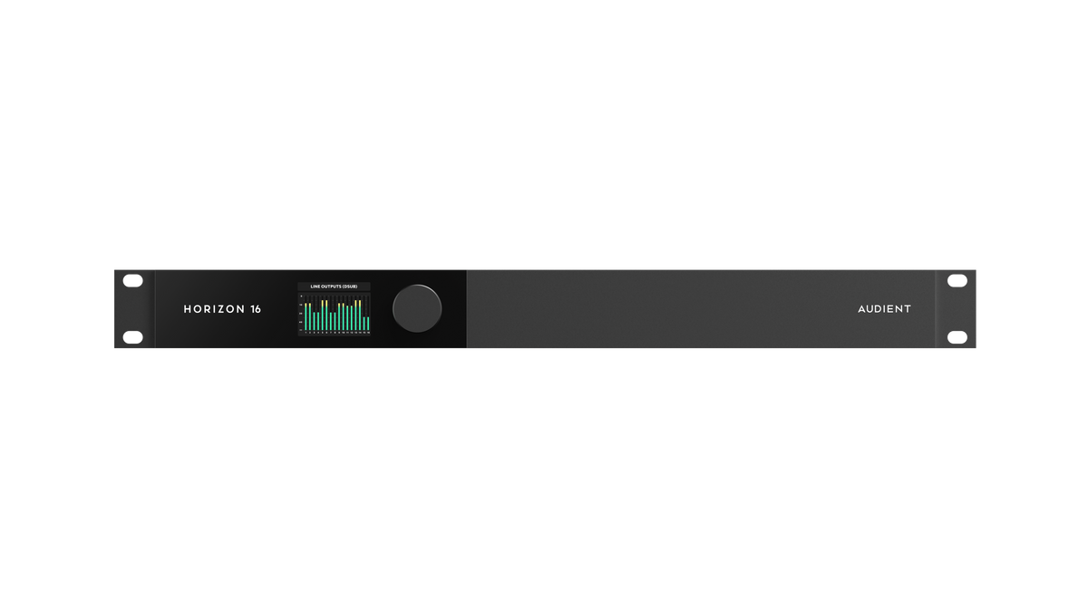 Audient Horizon 16 34-in / 34-out Thunderbolt 3 Interface w/ 16 channels of analogue line I/O