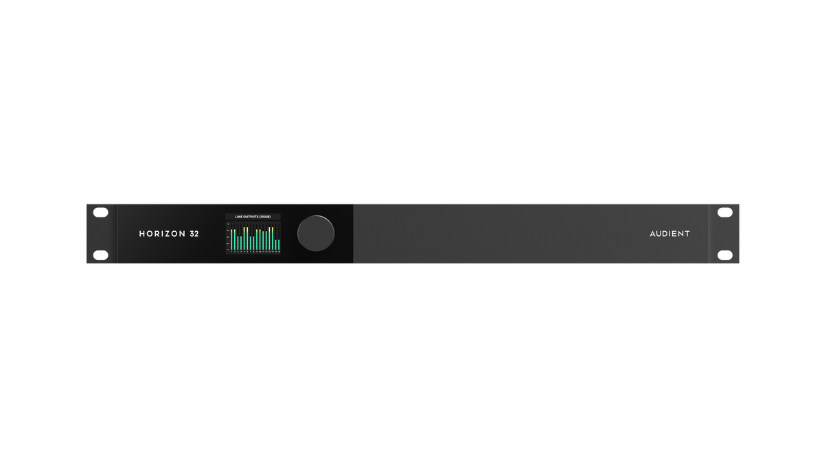 Audient Horizon 32 50-in / 50-out Thunderbolt 3 Interface w/ 32 channels of analogue line I/O