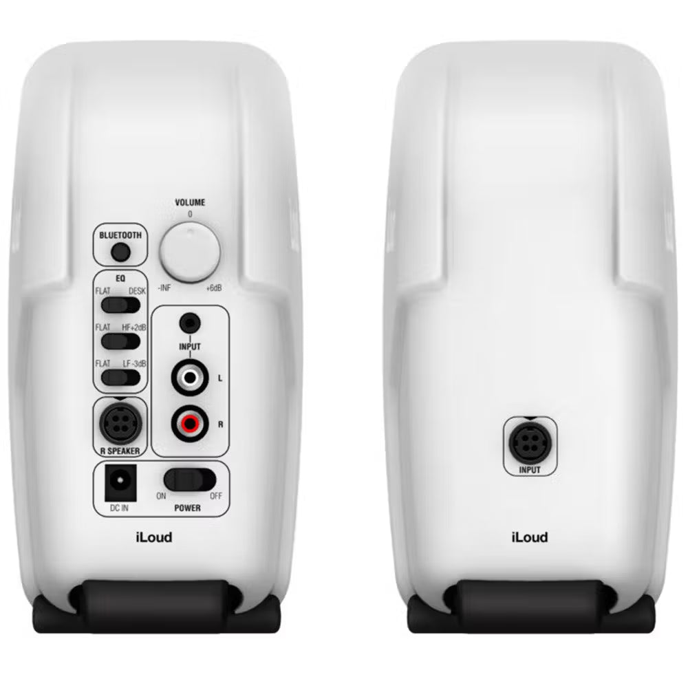 IK iLoud Micro Monitors White - Ultra-compact Studio Monitors (Pair)