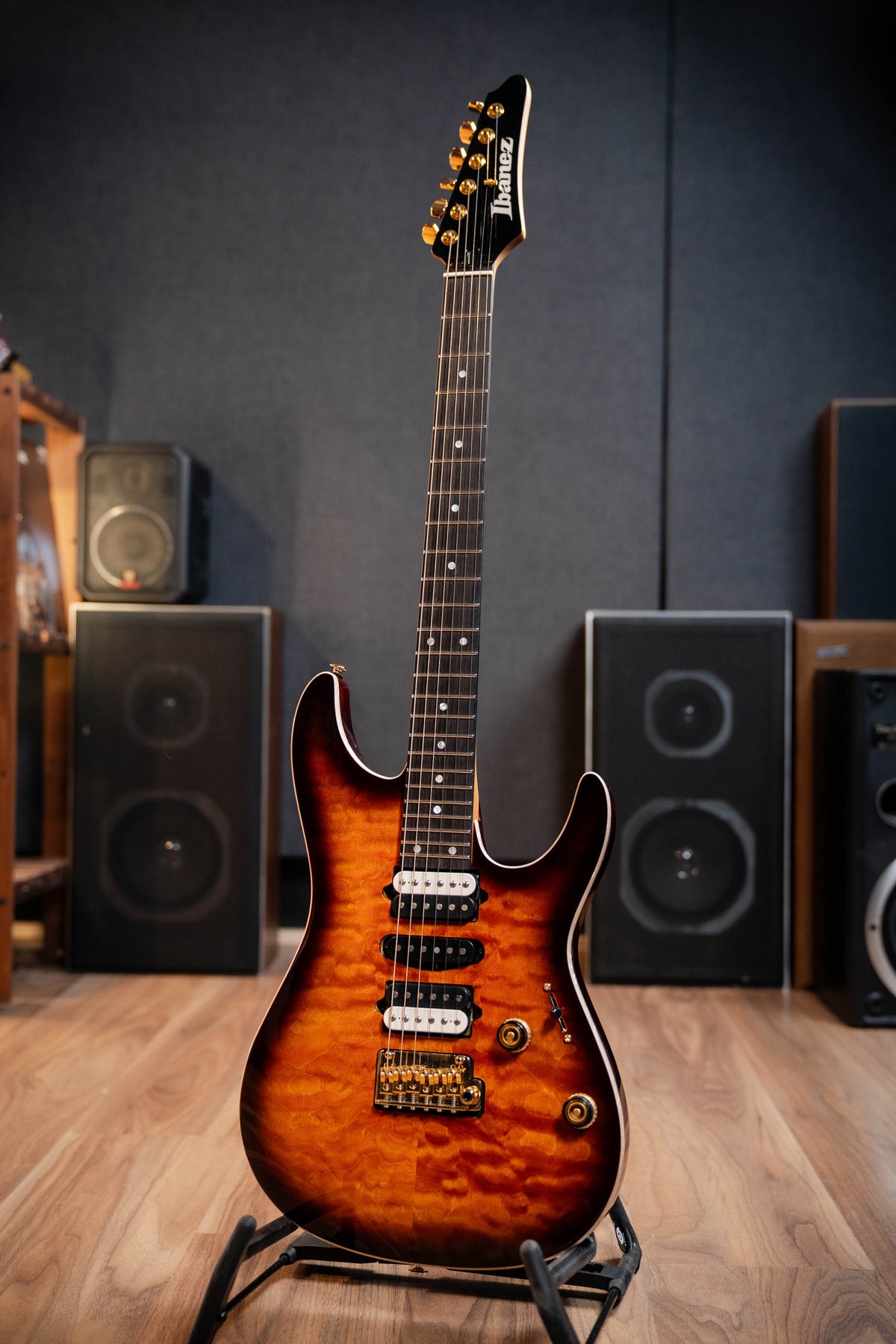 Ibanez AZ47P1QM Premium Electric Guitar w/Bag - Dragon Eye Burst - Pre-Owned