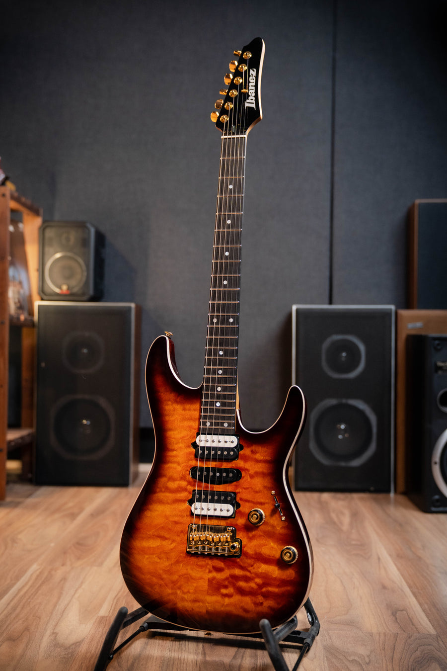 Ibanez AZ47P1QM Premium Electric Guitar w/Bag - Dragon Eye Burst - Pre-Owned