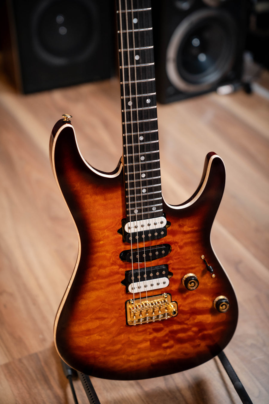 Ibanez AZ47P1QM Premium Electric Guitar w/Bag - Dragon Eye Burst - Pre-Owned