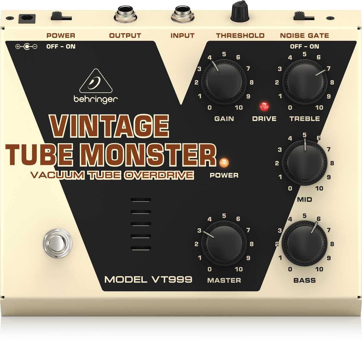 Behringer VT999 Classic Tube Overdrive Pedal