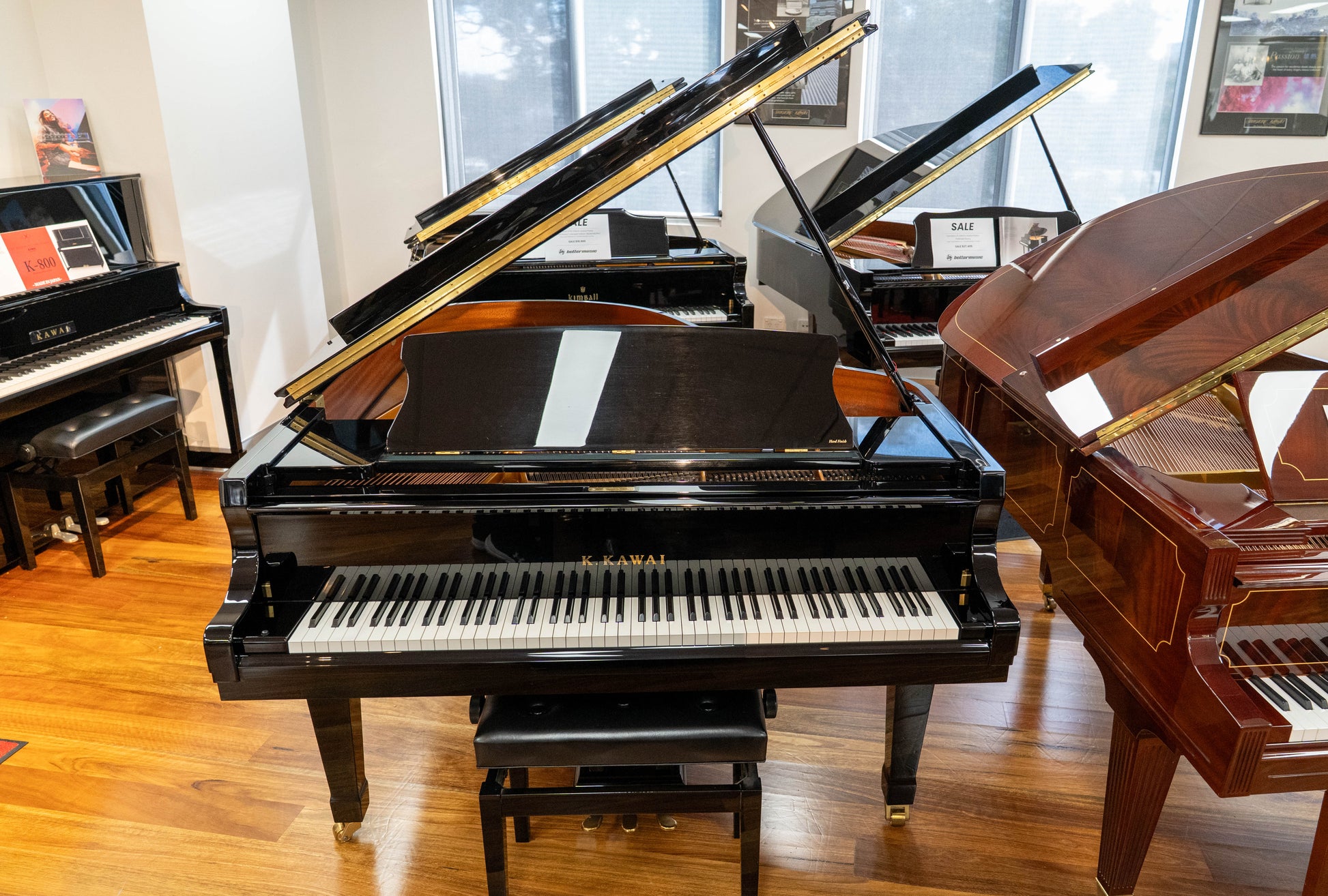Kawai GX-2 178cm Grand Piano - Pre-Owned