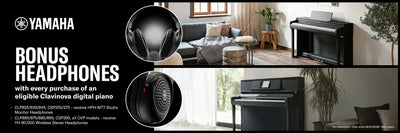 Yamaha Clavinova - Free Headphones!