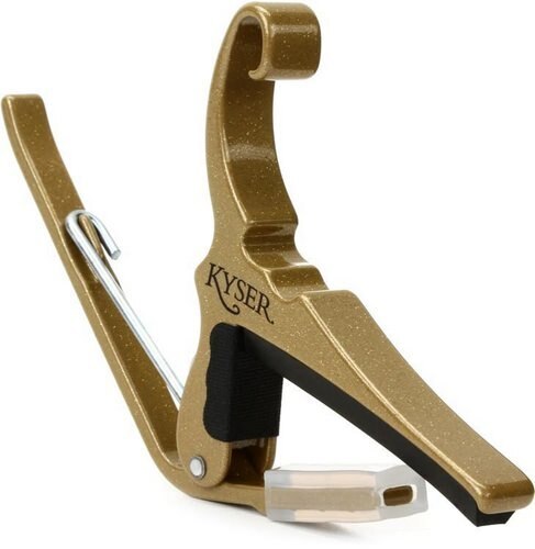 Kyser KG6GA Steel String Acoustic/Electric Guitar Capo - Gold