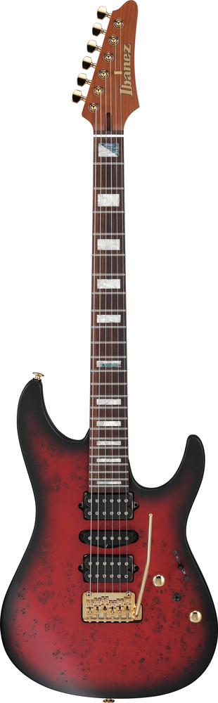 Ibanez KIKO300 RRT Kiko Loureiro Signature Model - Ruby Red Sunburst Flat