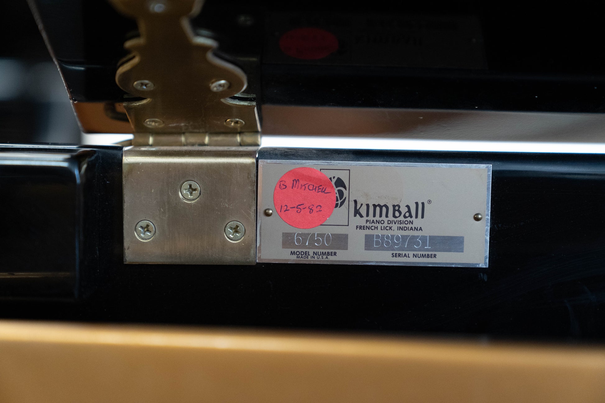Kimball Model 6750 Viennese 201cm Grand Piano - Pre-Owned