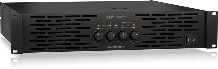 Behringer KM3600Q 4-channel Power Amplifier