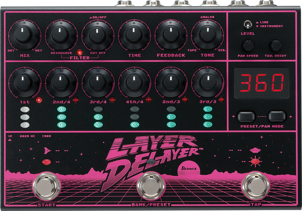 Ibanez LD303 Multi Function Delayer Pedal