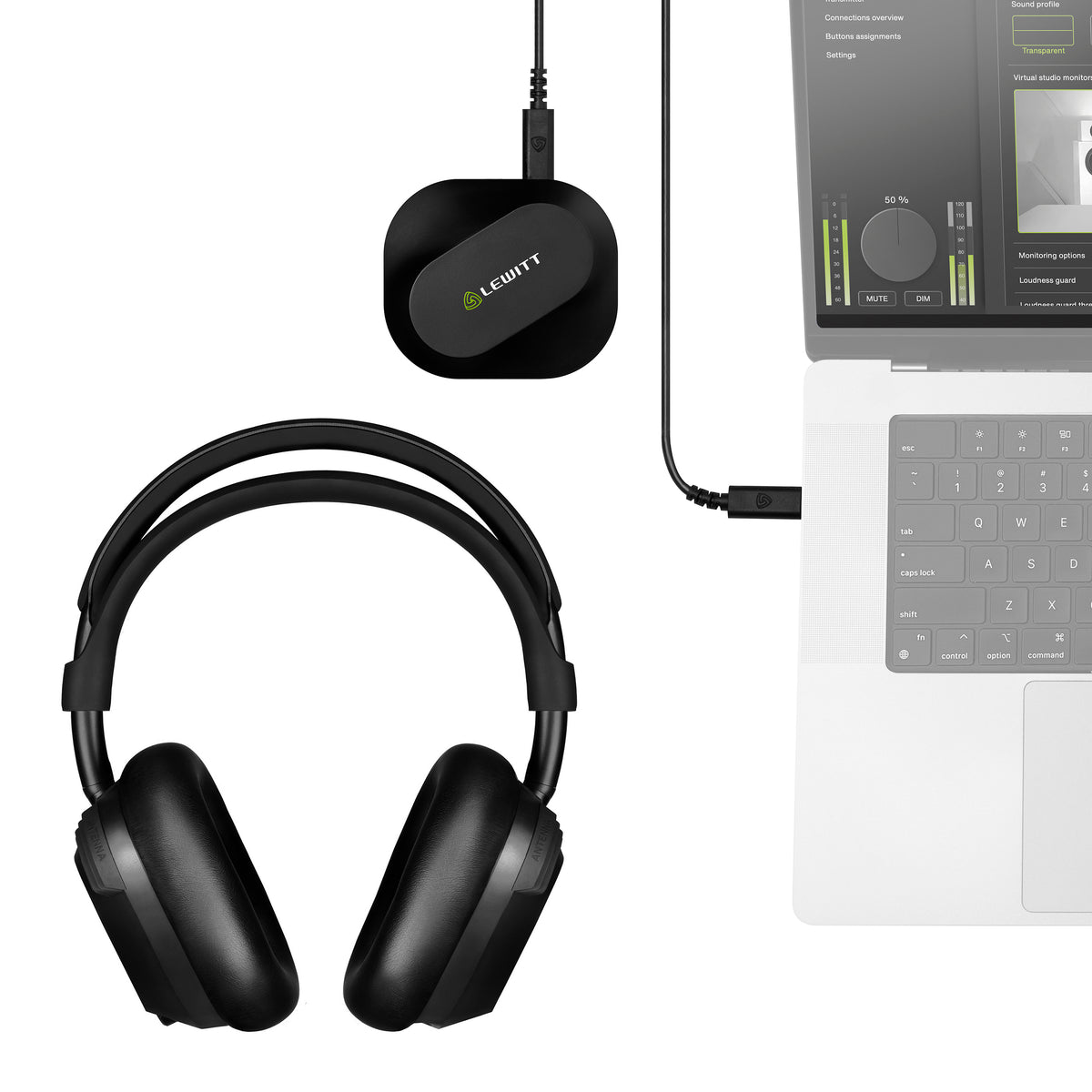 Lewitt Audio LW6 Wireless Studio Headphones