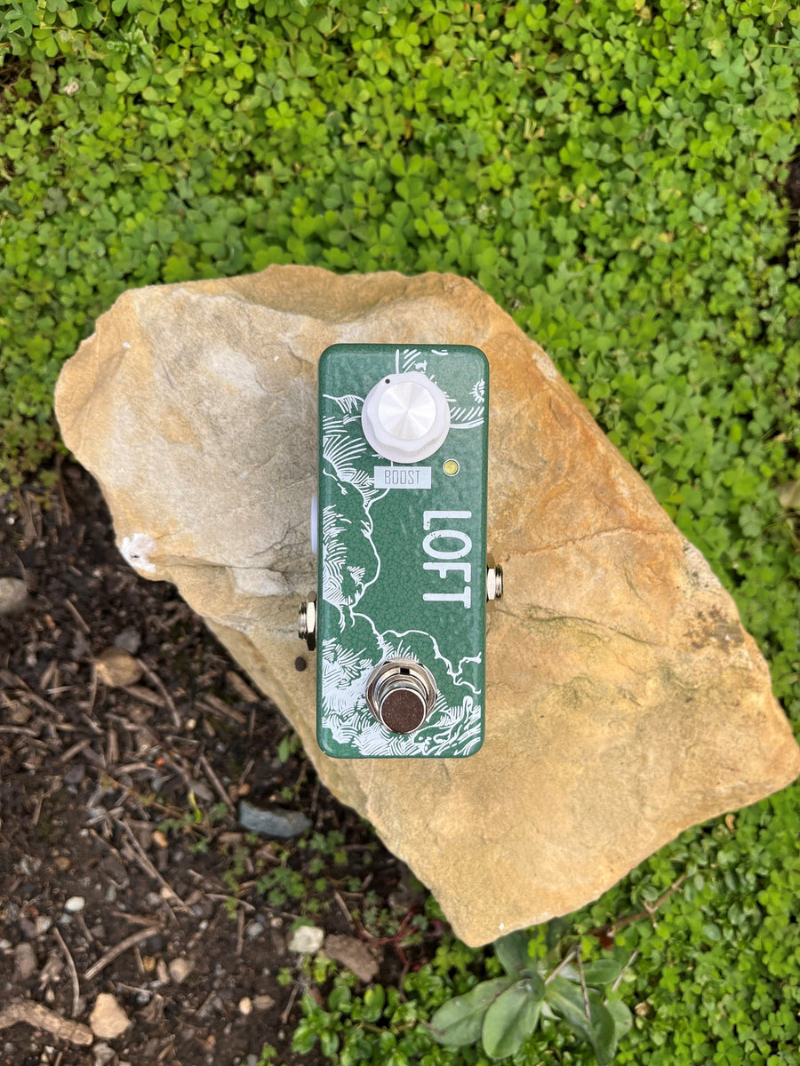Little Lightning Devices LOFT Mosfet Boost - Olive Green Hammertone
