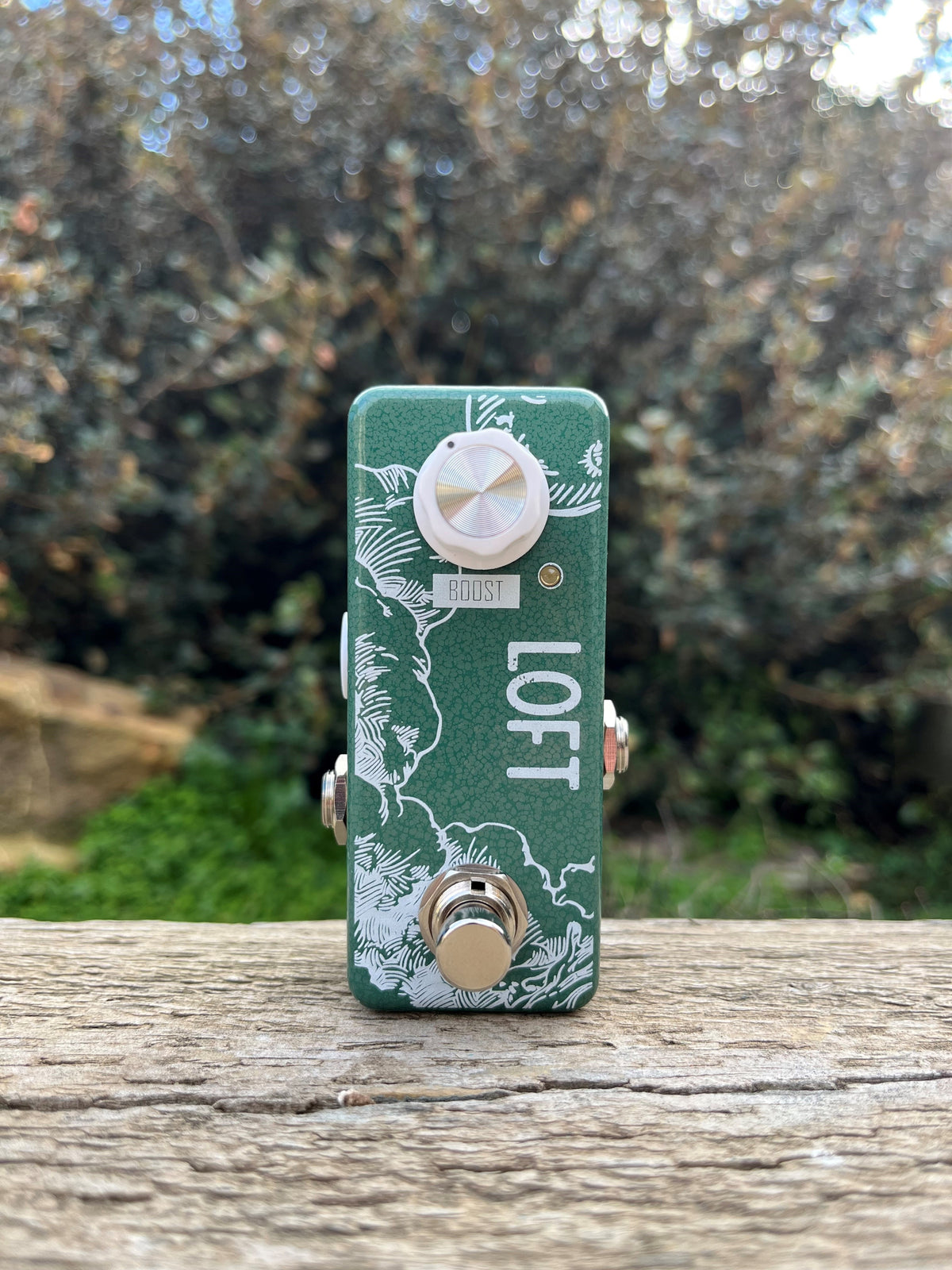 Little Lightning Devices LOFT Mosfet Boost - Olive Green Hammertone