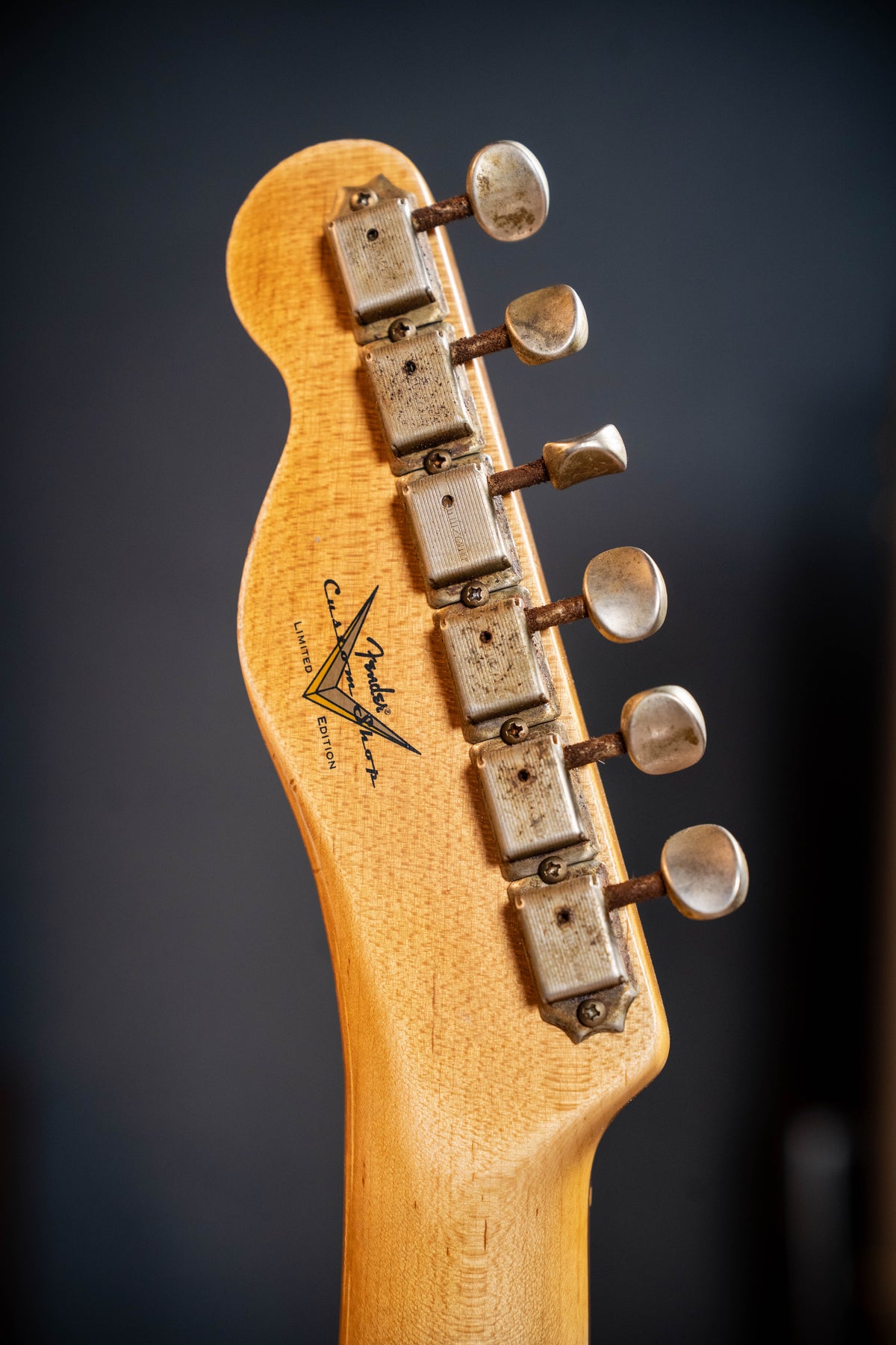 Fender Custom Shop Limited Edition 1960 Telecaster Custom -  Journeyman Relic - Aged Sonic Blue