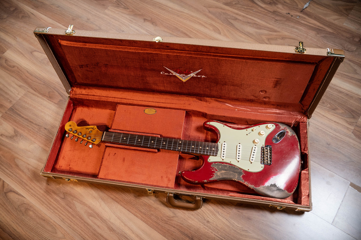 Fender Custom Shop Limited Edition 62/63 Stratocaster - Super Heavy Relic - Dakota Red