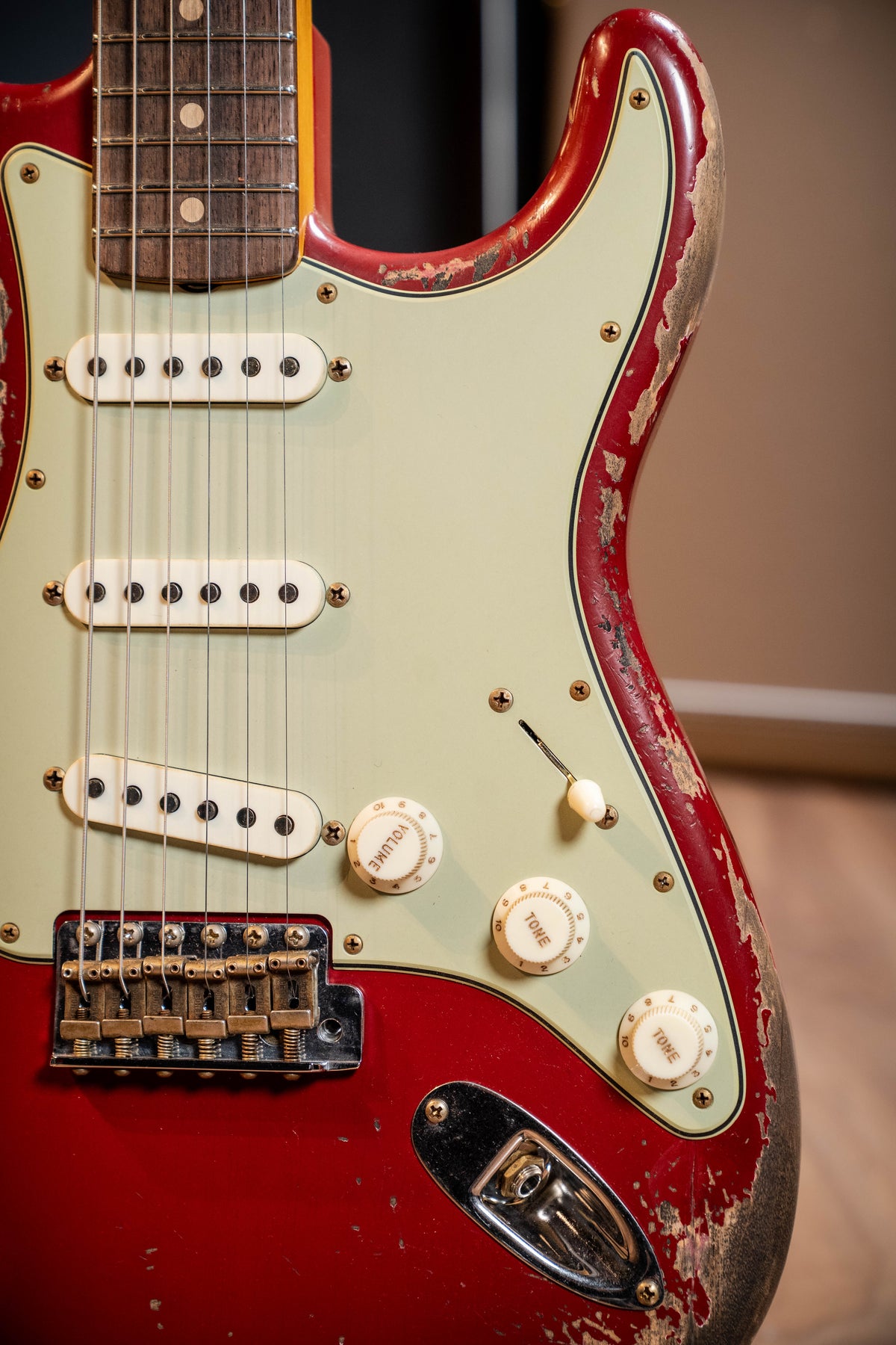 Fender Custom Shop Limited Edition 62/63 Stratocaster - Super Heavy Relic - Dakota Red
