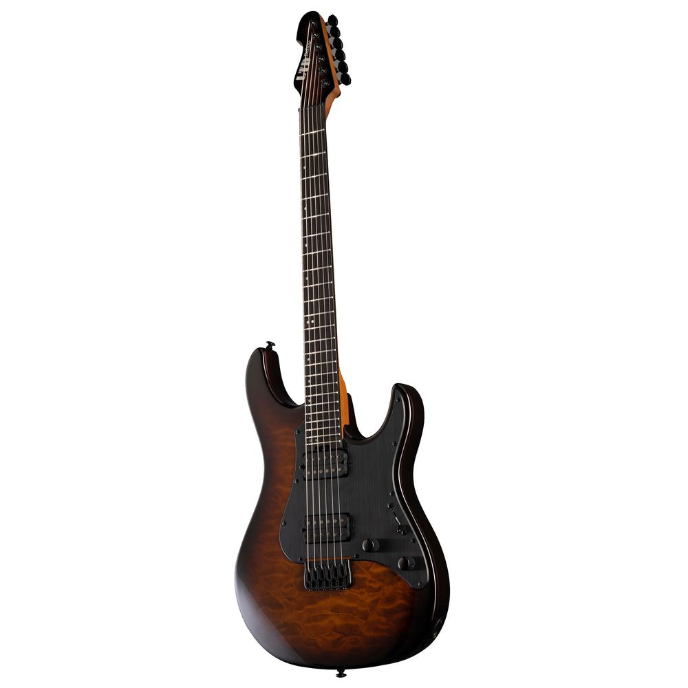 ESP LTD Snapper HT QM - Dark Brown Sunburst