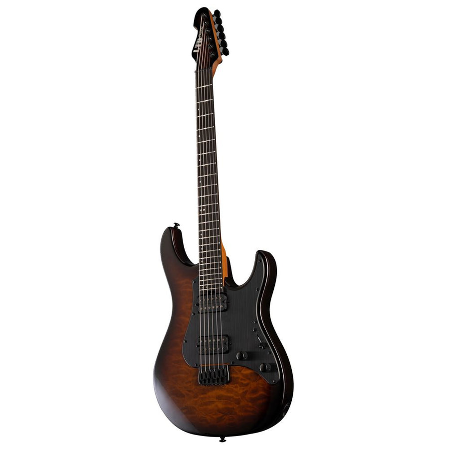 ESP LTD Snapper HT QM - Dark Brown Sunburst