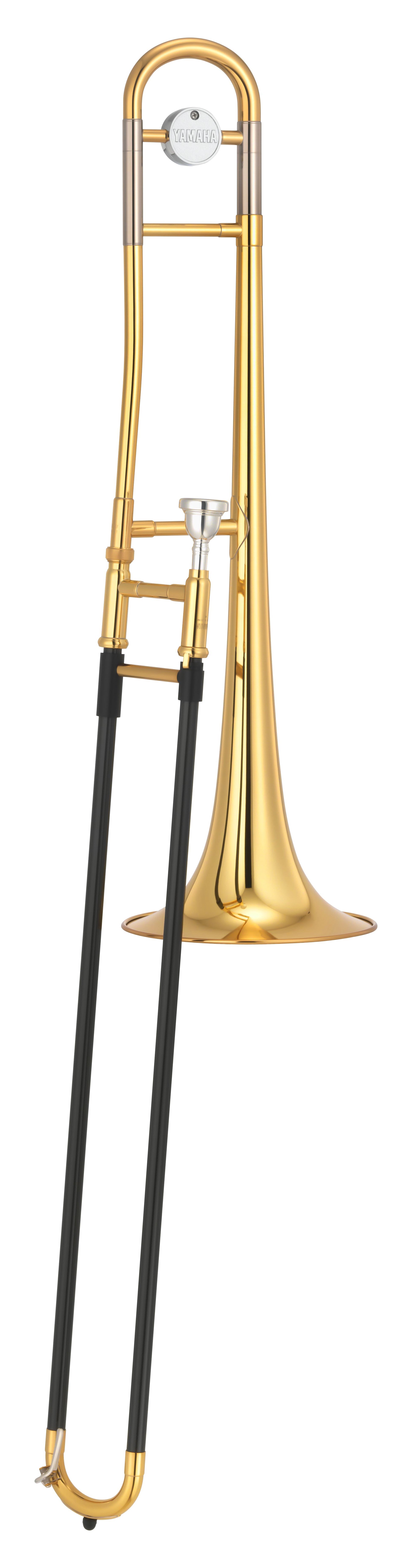 Yamaha YSL-254CF Student Model Bb Trombone - Carbon Fibre Outer Slide Gold Lacquer