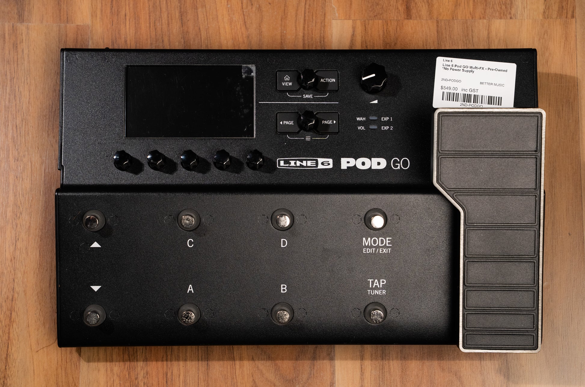 Line 6 Pod GO Multi-FX - Pre-Owned *No Power Supply