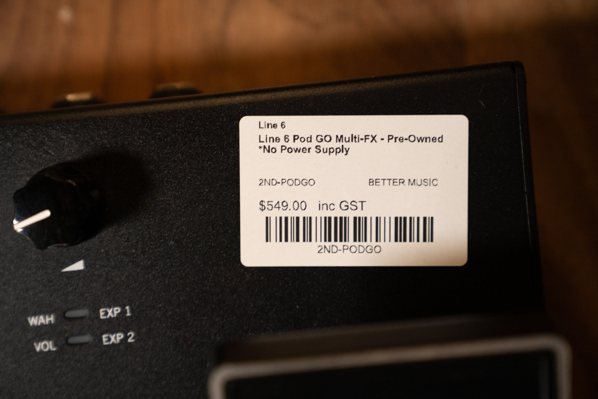 Line 6 Pod GO Multi-FX - Pre-Owned *No Power Supply