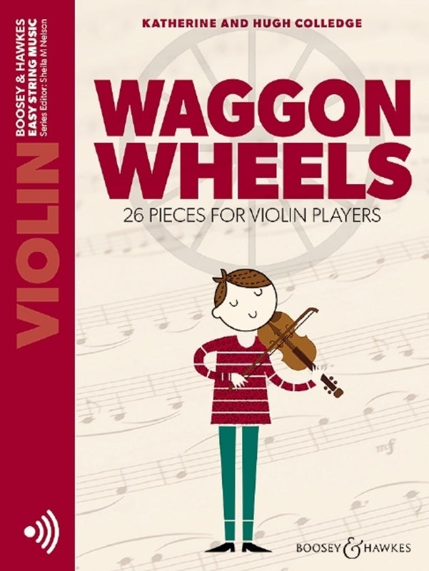 WAGON WHEELS VIOLIN/PIANO BK/OLA NEW EDITION BOOSEY & HAWKES PUB