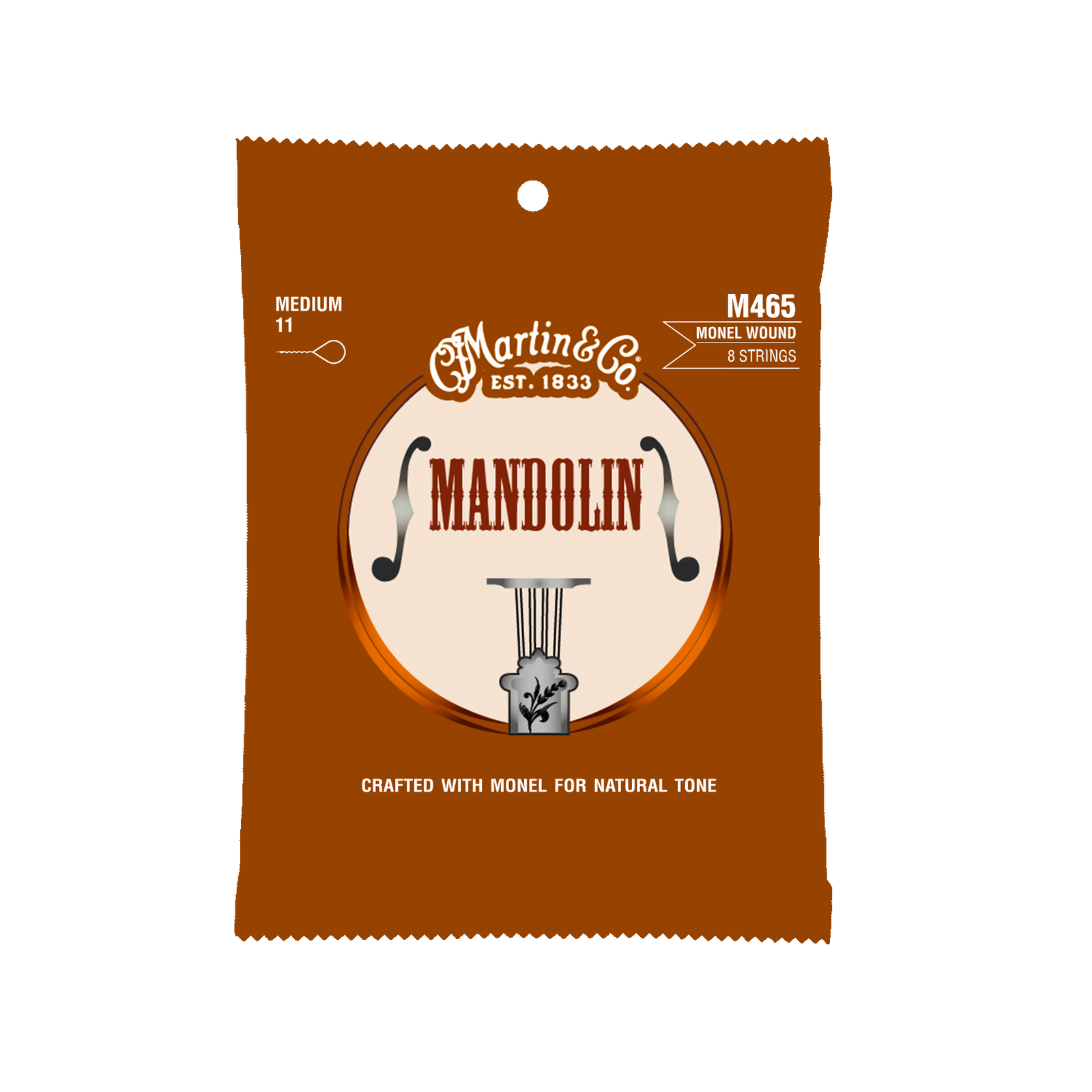 Martin M465 Retro Mandolin Strings - Monel - 11-40