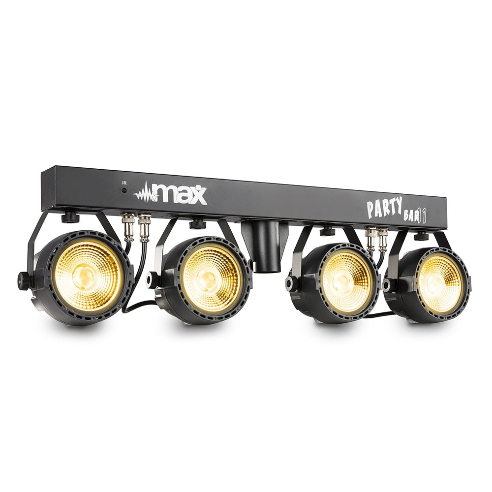 MAX PartyBar11 – 4x 20W 3-in-1 COB LEDs