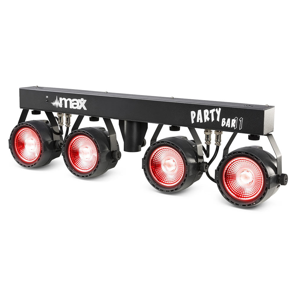 MAX PartyBar11 – 4x 20W 3-in-1 COB LEDs