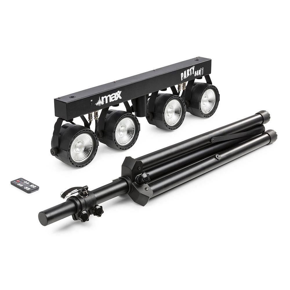 MAX PartyBar11 – 4x 20W 3-in-1 COB LEDs
