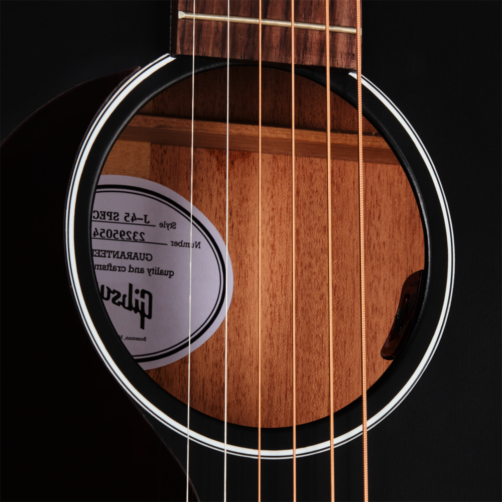 Gibson J-45 Special - Satin Ebony - Left Handed