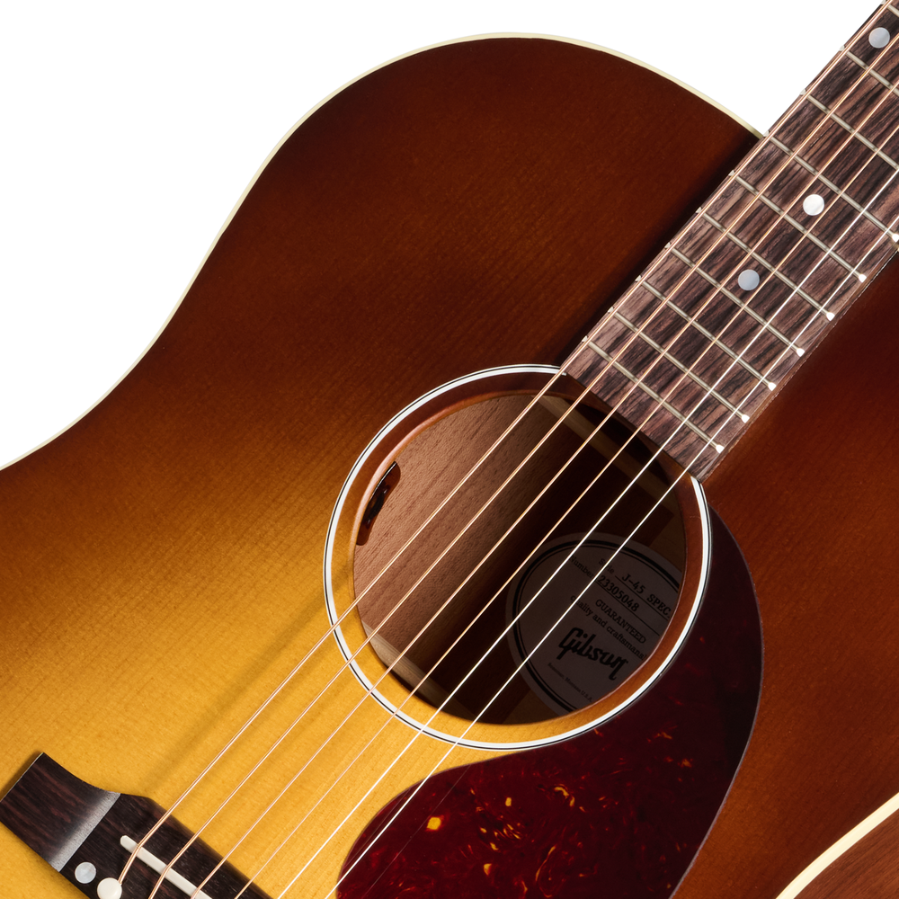 Gibson J-45 Special - Satin Honey Burst