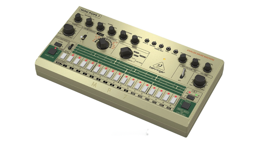Behringer Mini Pops 7 Analog Drum Machine