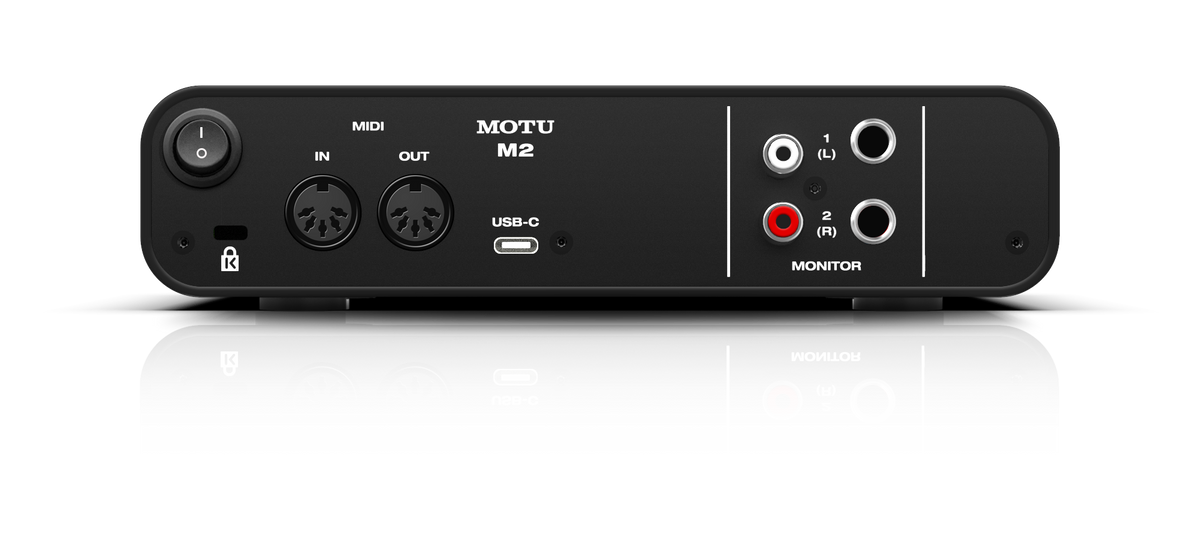 MOTU M2 2×2 USB Audio Interface