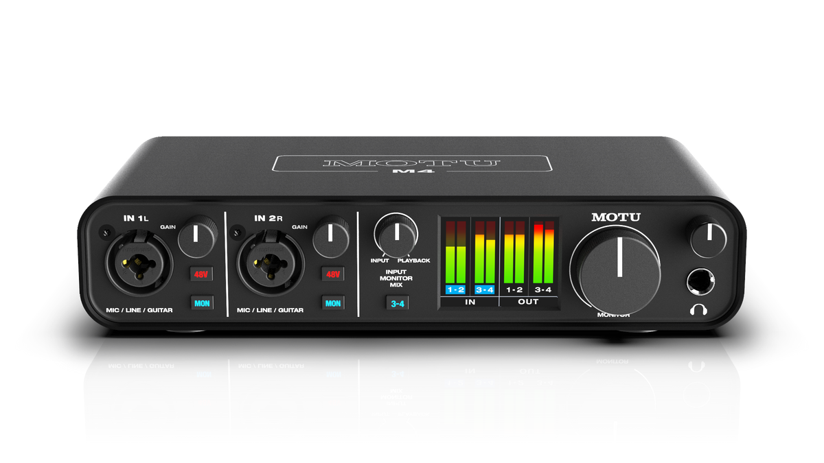 MOTU M4 4x4 USB Audio Interface