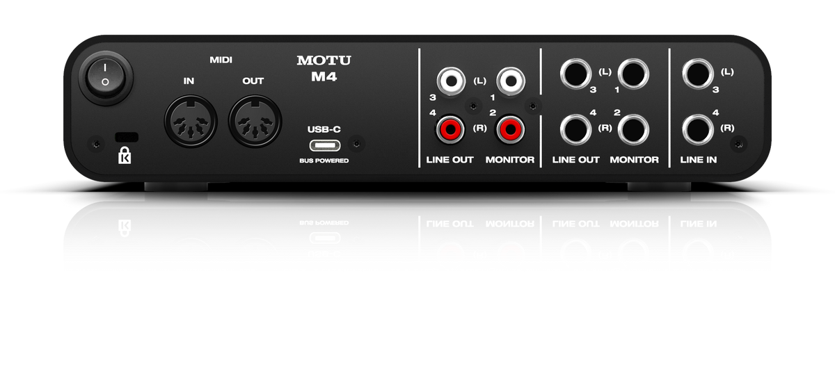 MOTU M4 4x4 USB Audio Interface