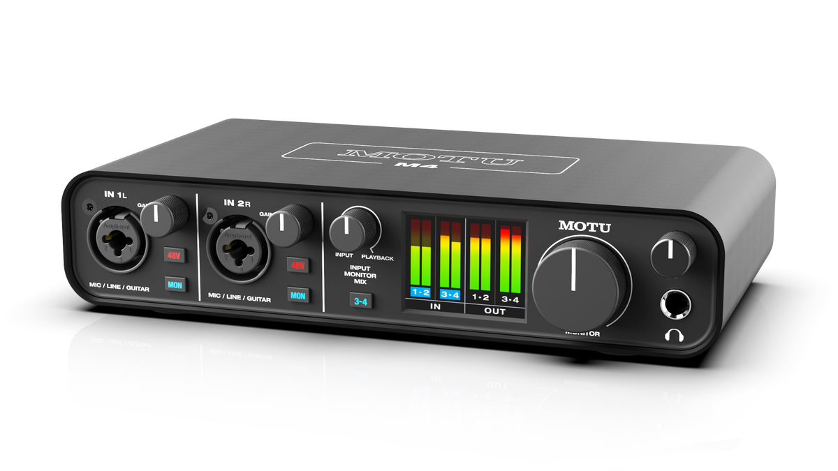 MOTU M4 4x4 USB Audio Interface