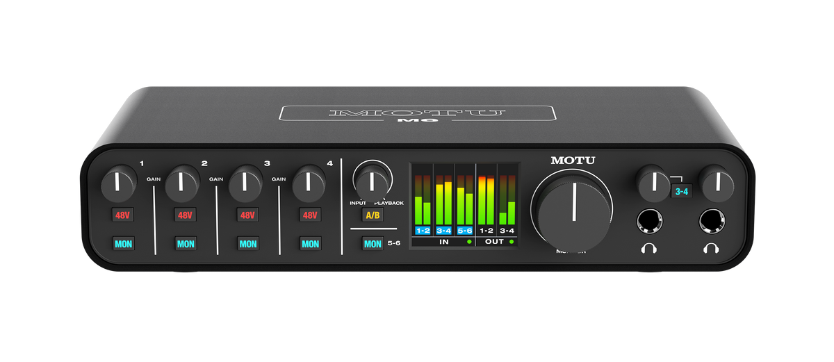 MOTU M6 6x4 USB Audio Interface